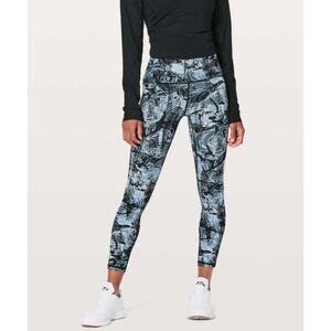 Lululemon Train Times 7/8 Leggings Eternal Wave Starlight Size 6